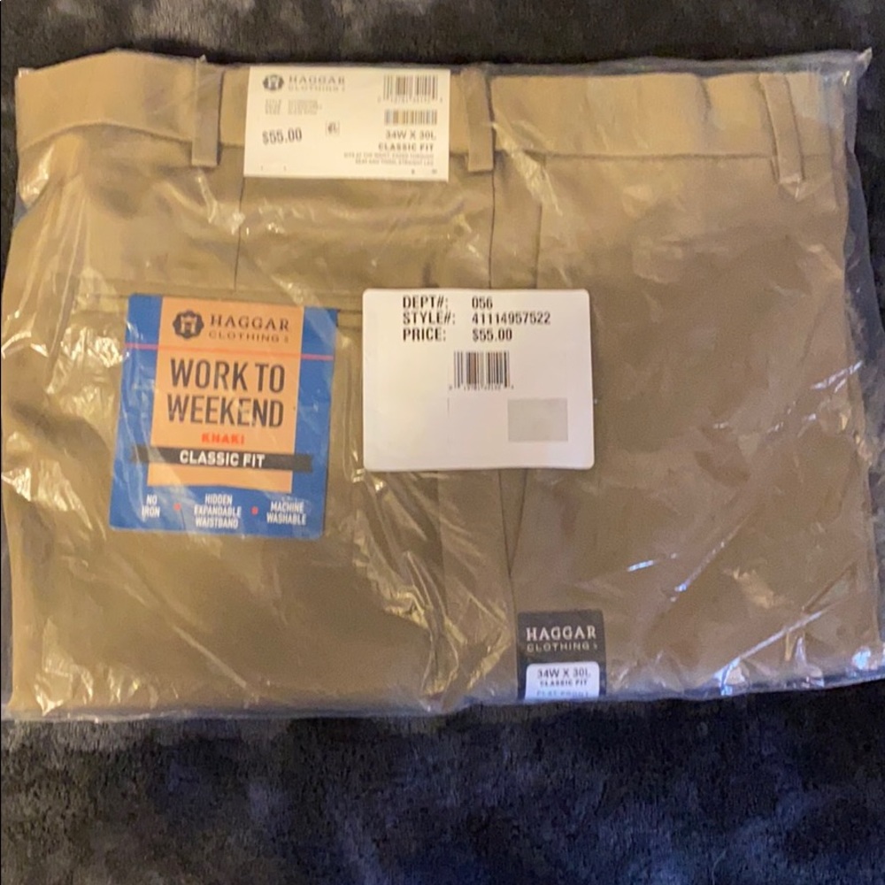 Brand new haggar pants 34/30